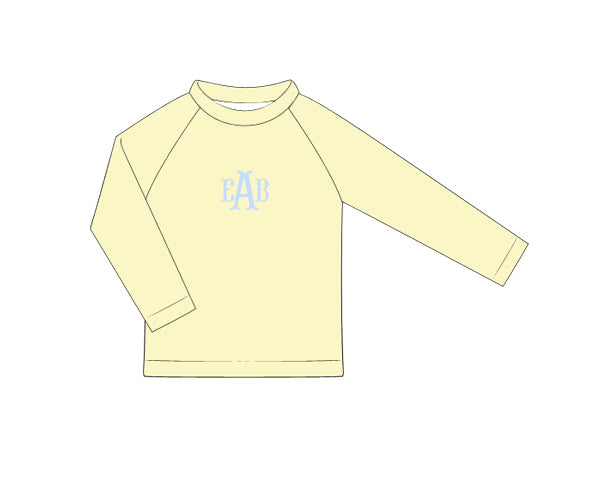 PREORDER 60: SPRING PT 1 - Pastel Paradise Boy Rashguard Top