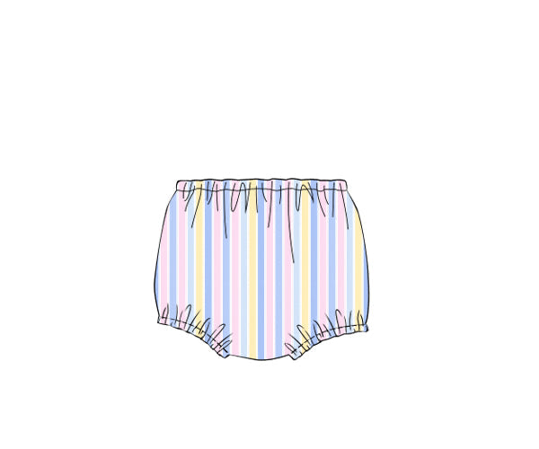 PREORDER 60: SPRING PT 1 - Pastel Paradise Boy Diaper Cover