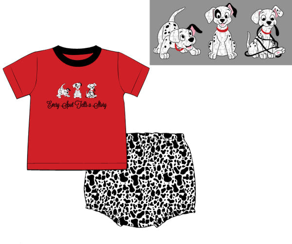 PREORDER 60: SPRING PT 1 - Every Spot tells a Story Boy Diaper Set