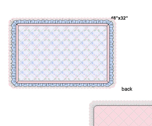 PREORDER 63: SUMMER PT 2 - Pearl Luggage Blanket