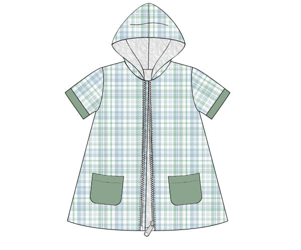 PREORDER 60: SPRING PT 1 - Garden Party Boy Coverup