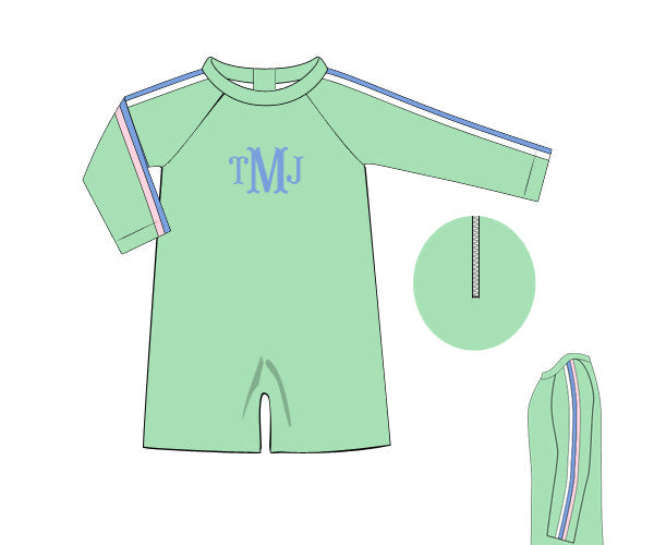 PREORDER 60: SPRING PT 1 - Butterfly Bliss Boy 1pc Rashguard