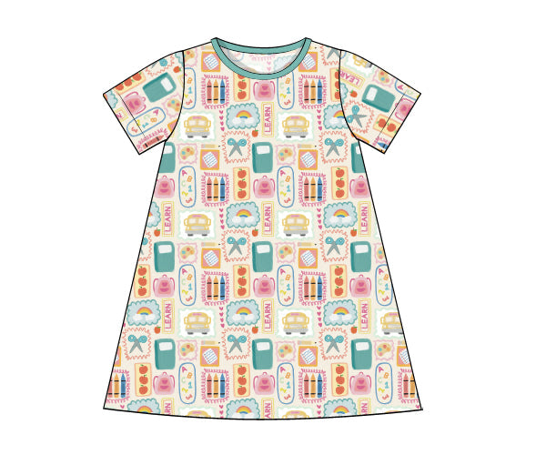 PREORDER 63: SUMMER PT 2 - School Frames Girl Dress