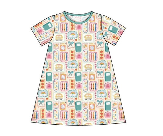 PREORDER 63: SUMMER PT 2 - School Frames Girl Dress