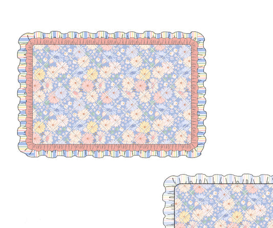 PREORDER 63: SUMMER PT 2 - Harley’s Floral Luggage Blanket