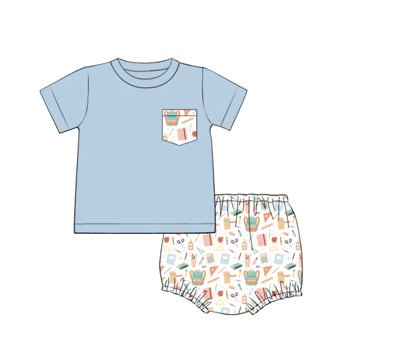 PREORDER 49: SUMMER PT 2 - Classroom Cuties Boy Diaper Set