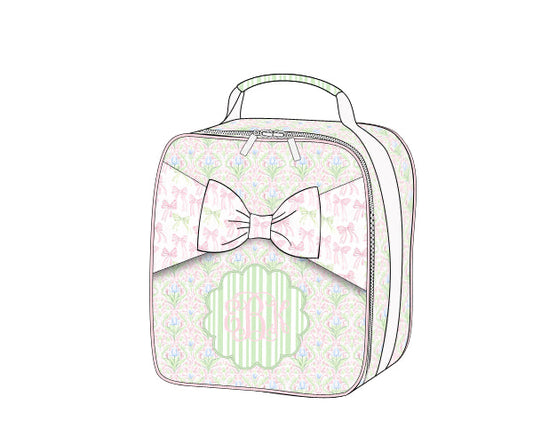 PREORDER 49: SUMMER PT 2 - Lime & Pink Floral Lunchbox