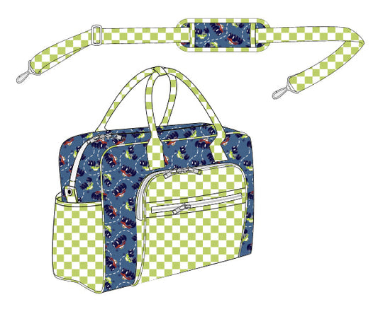 PREORDER 49: SUMMER PT 2 - Retro Monster Trucks Duffel Bag