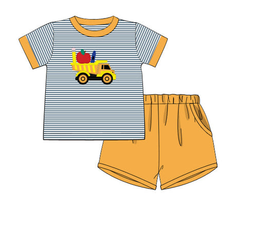 PREORDER 49: SUMMER PT 2 - BTS Boys Only - Construction School Haul Boy Shortie Set