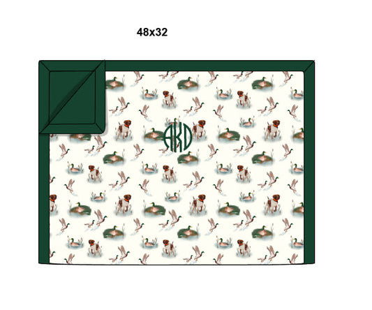 PREORDER 49: SUMMER PT 2 - Ducks & Dogs Blanket
