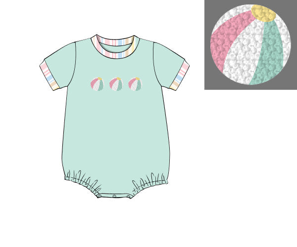 PREORDER 61: SPRING 2 - Pastel Beach Balls Boy Bubble