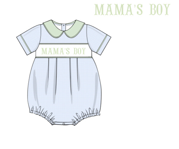 PREORDER 61: SPRING 2 - Smocked Mother’s Day Boy Bubble