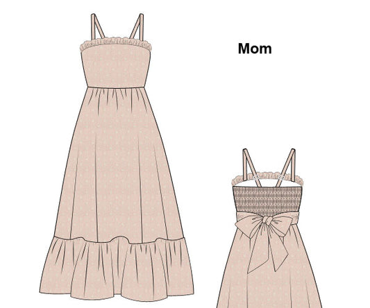 PREORDER 61: SPRING 2 - Timeless in Lace Mom Dress