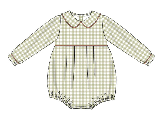 RTS - Ellie’s Floral & Gingham Boy Bubble