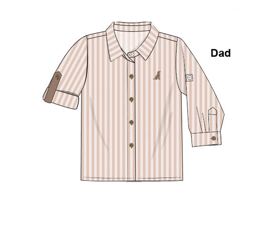 PREORDER 61: SPRING 2 - Timeless in Lace Dad Button Down
